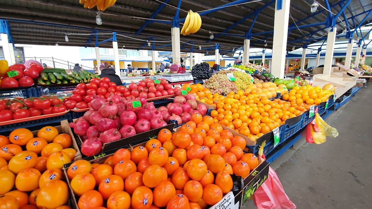 2021-11-10 г. Брест. Ярмарки закончились - все на центральный рынок Новости на Буг-ТВ. #бугтв
