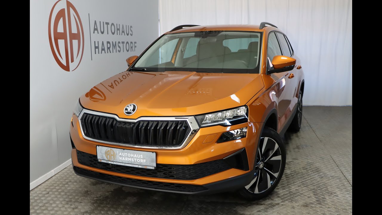 Skoda Karoq Style 1.5 DSG LED Kamera - Phoenix-Orange Metallic