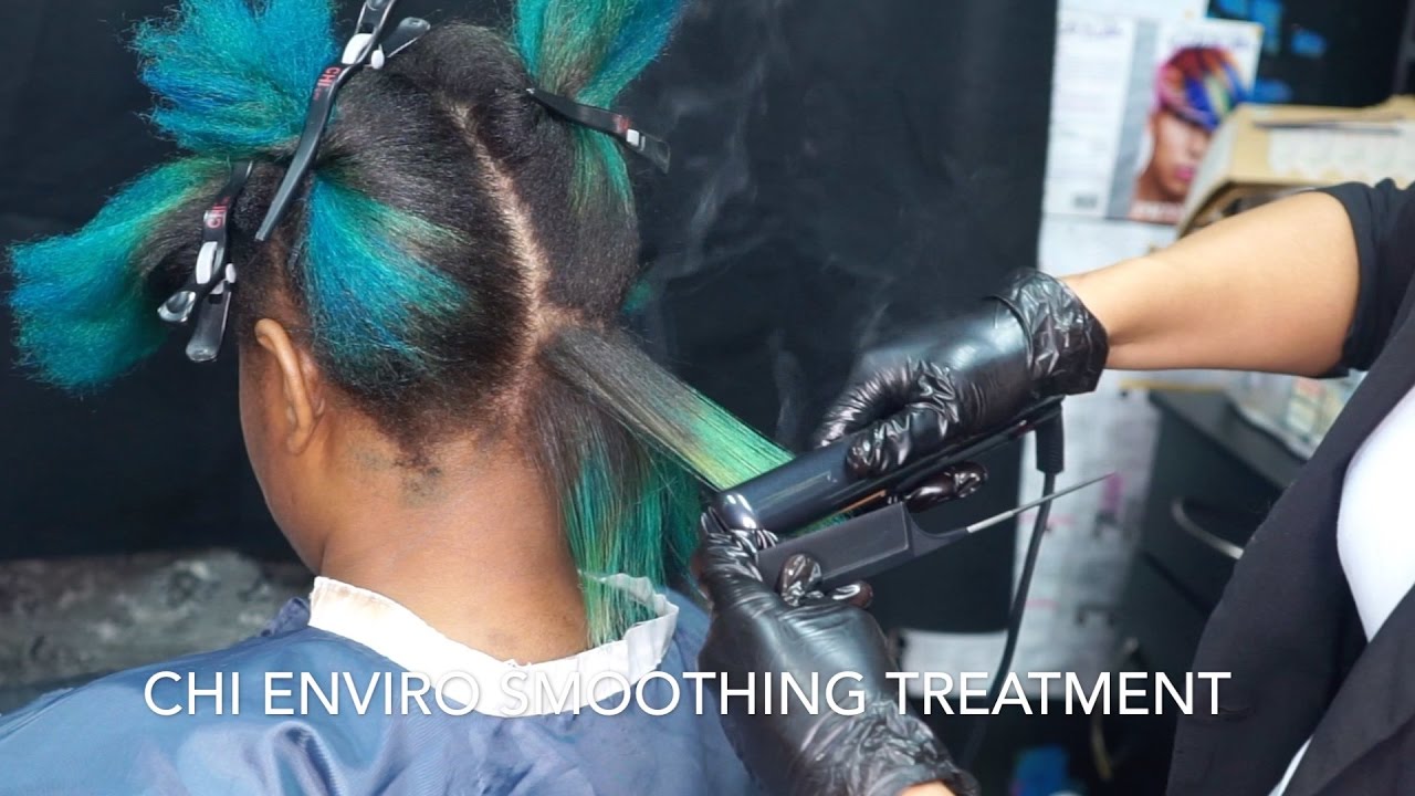 CHI ENVIRO AMERICAN SMOOTHING TREATMENT | COLOR TREATED HAIR
