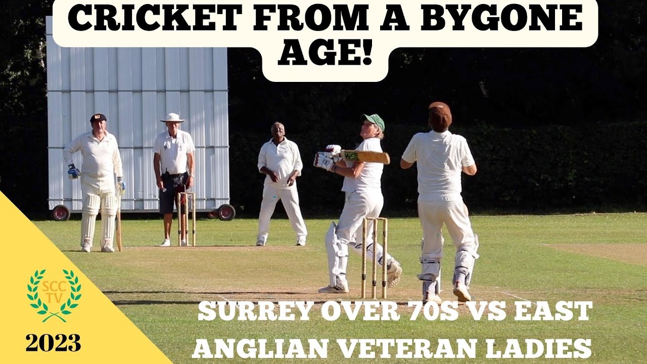 КРИКЕТ ИЗ ПРОШЛЫХ ВРЕМЕН - Surrey Over 70s (3rd XI) против East Anglian Veteran Ladies
