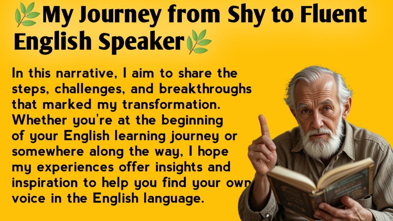 How to speak Fluent English || Speak English Fluently | Graded Reader | Improve Your English✅