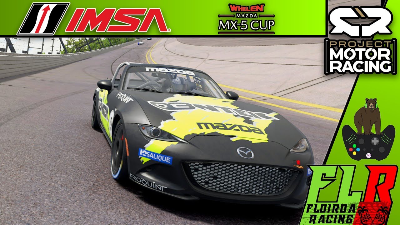 Я был в пятёрке лучших, пока не перестал там быть! Гонка на Mazda MX-5 в Дейтоне | Project Motor ...