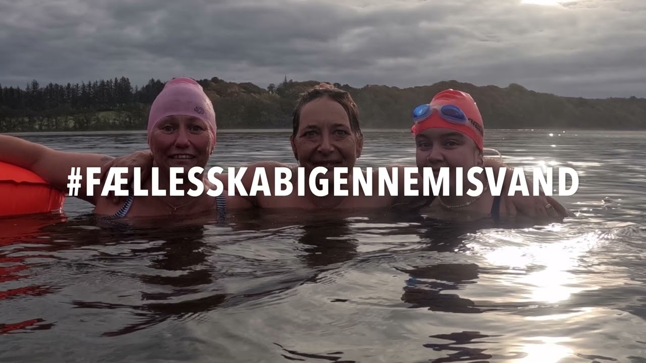 Der er 2 nybegyndere her / koldvandsvømning debut