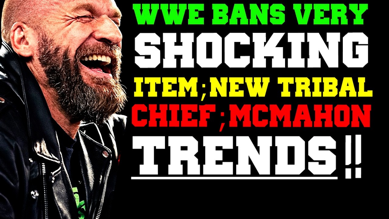 WWE News! Vince McMahon Video Trends! WWE&rsquo;s Plan For New Tribal Chief Angle! WWE Banned Unusual Item