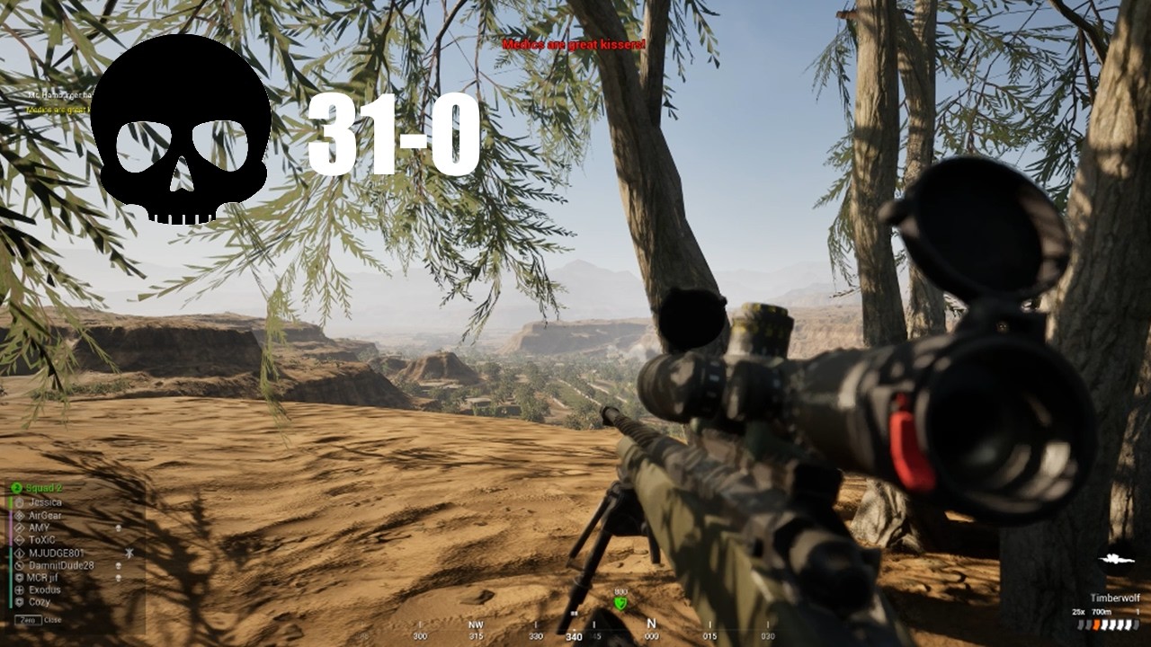 Desert Canyon Sniping (Long Range)