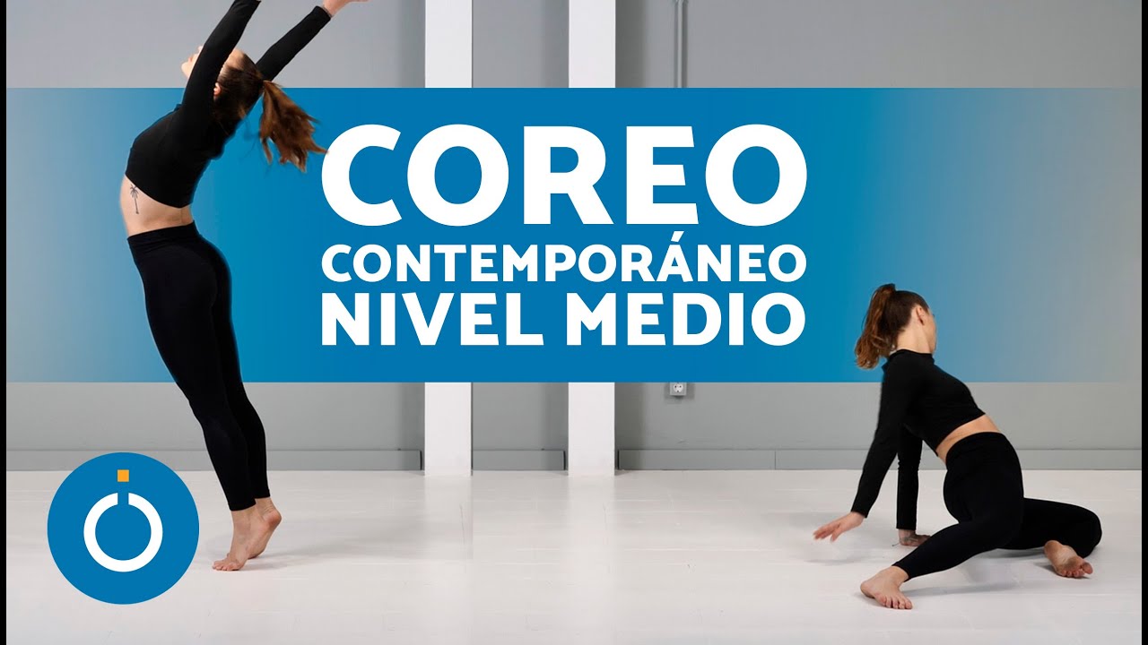 Coreografía DANZA CONTEMPORANEA Nivel MEDIO 🎈 Corografía Paso a Paso Contemporáneo
