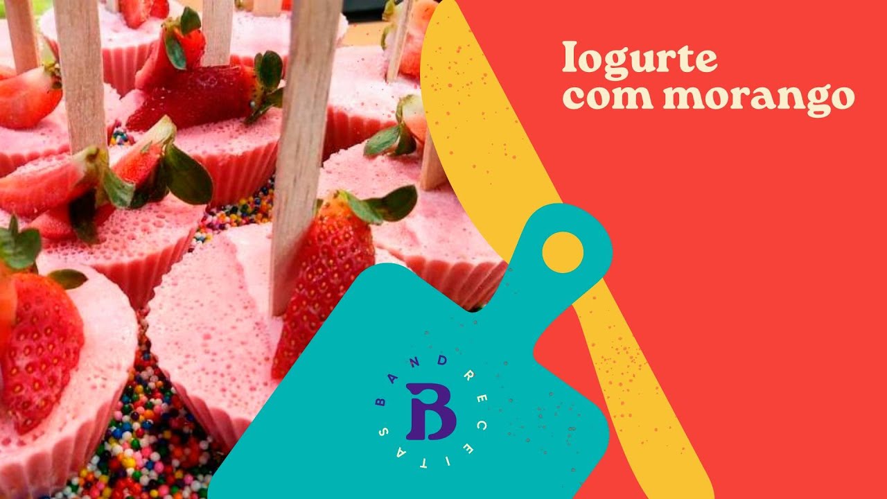 Faça sobremesa de iogurte com morango em 10 minutos | Maria Guedes | The Chef