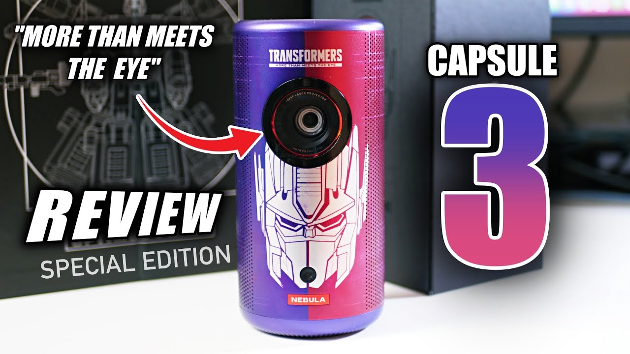 Nebula Capsule 3 Transformers Special Edition Laser Projector Review