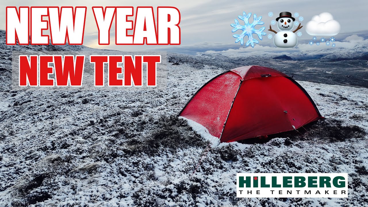 Lake District - Trying out a new 4 SEASON shelter.