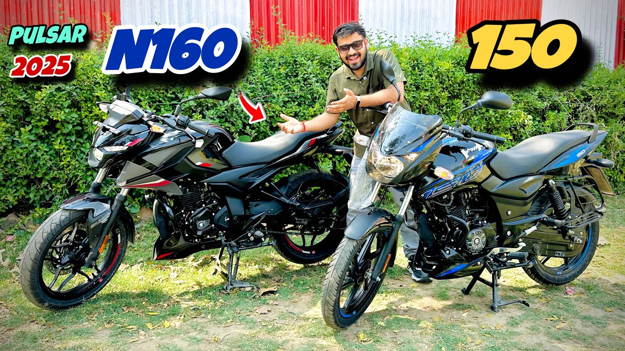 No 1 Pulsar Fight 😲 Bajaj Pulsar 150 Vs N160 || Detailed Comparison 160 CC Me Value for Money Bike❓