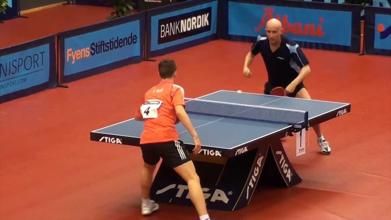 Danmarks mesterskaber i Bordtennis: Allan Bentsen vs Jonathan Groth