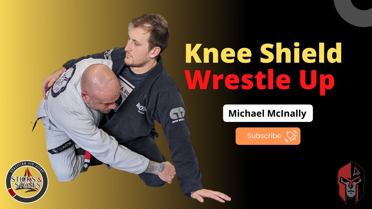 Easy high percentage half guard sweep | Knee Shield Wrestle Up
