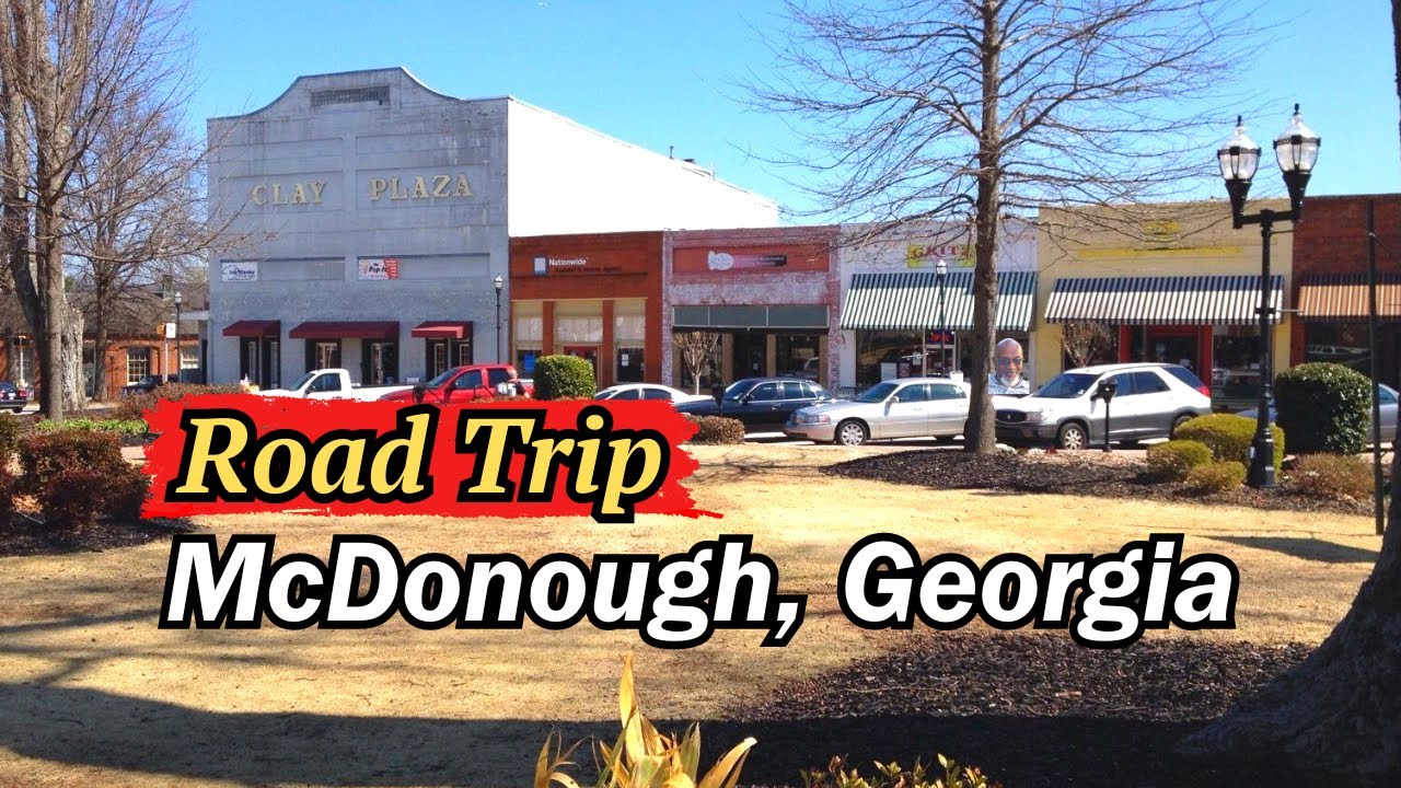 Come on a Relaxing Drive With Me Through McDonough, Georgia!