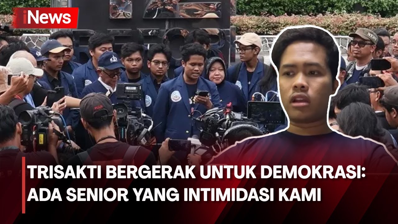 Trisakti Beraksi untuk Demokrasi, Presiden Mahasiswa Trisakti: Ada Senior yang Mengintimidasi Kami