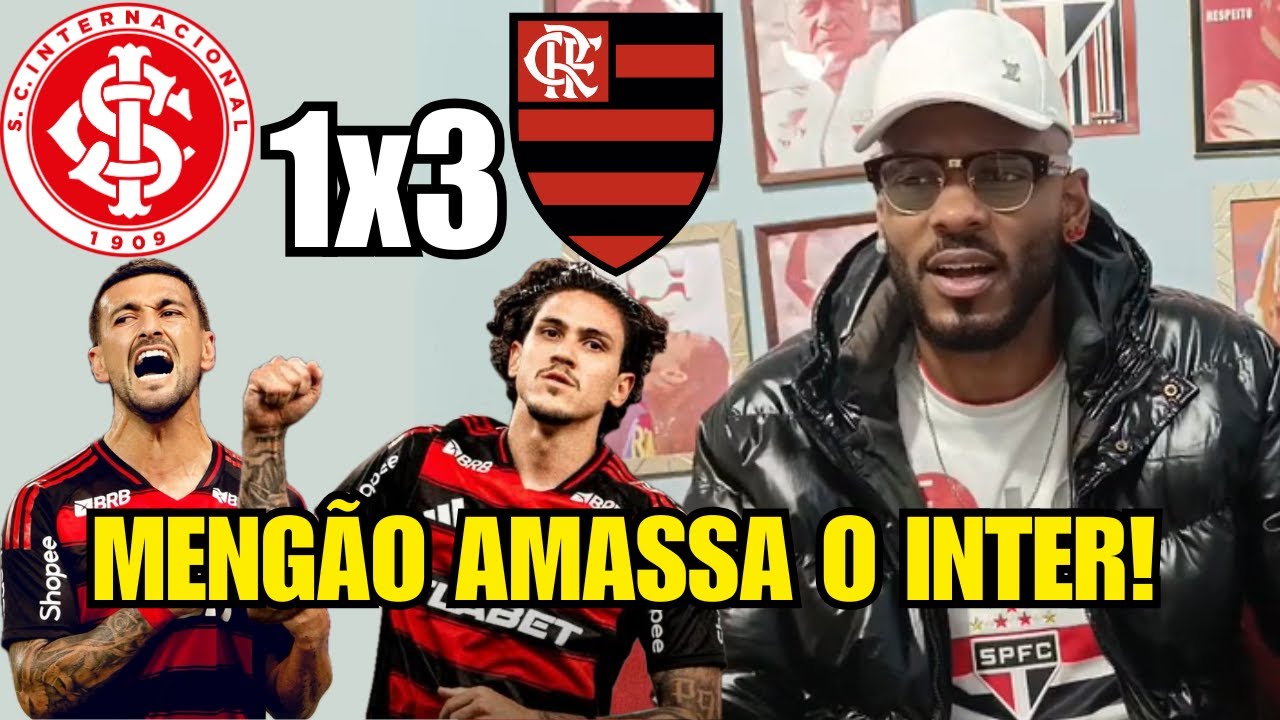 REACT INTERNACIONAL 1 X 3 FLAMENGO | MENGÃO NO BRASILEIRÃO 2025