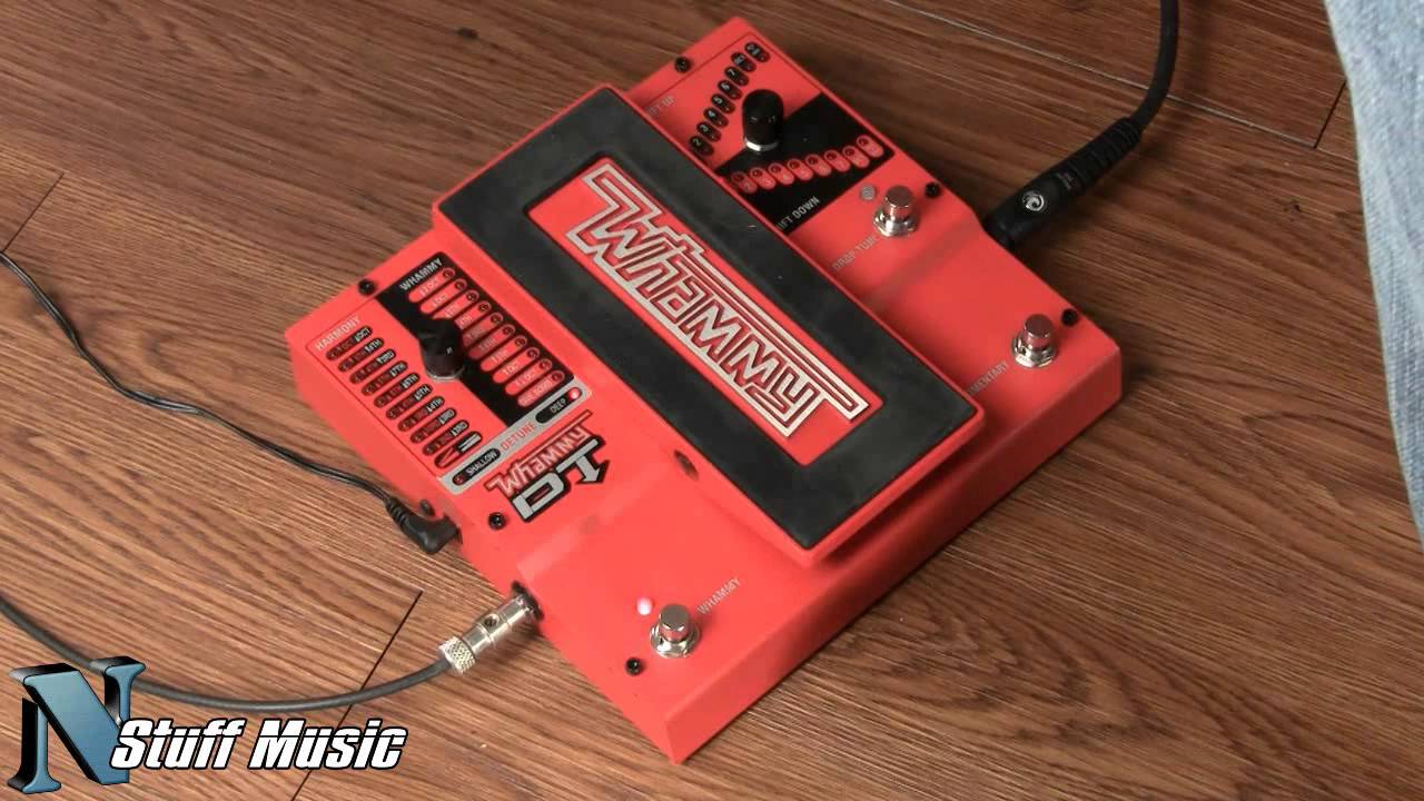 DigiTech Whammy DT Pedal with Drop Tuning and True Bypass