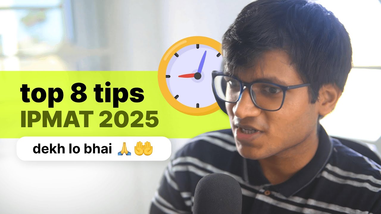 2020 hours until IPMAT Indore 2026. Watch this.