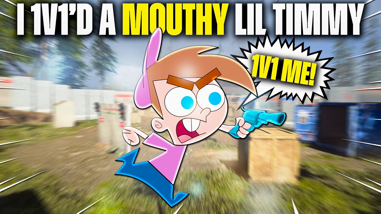 A Little Timmy Tries To BULLY Me.. (1v1)