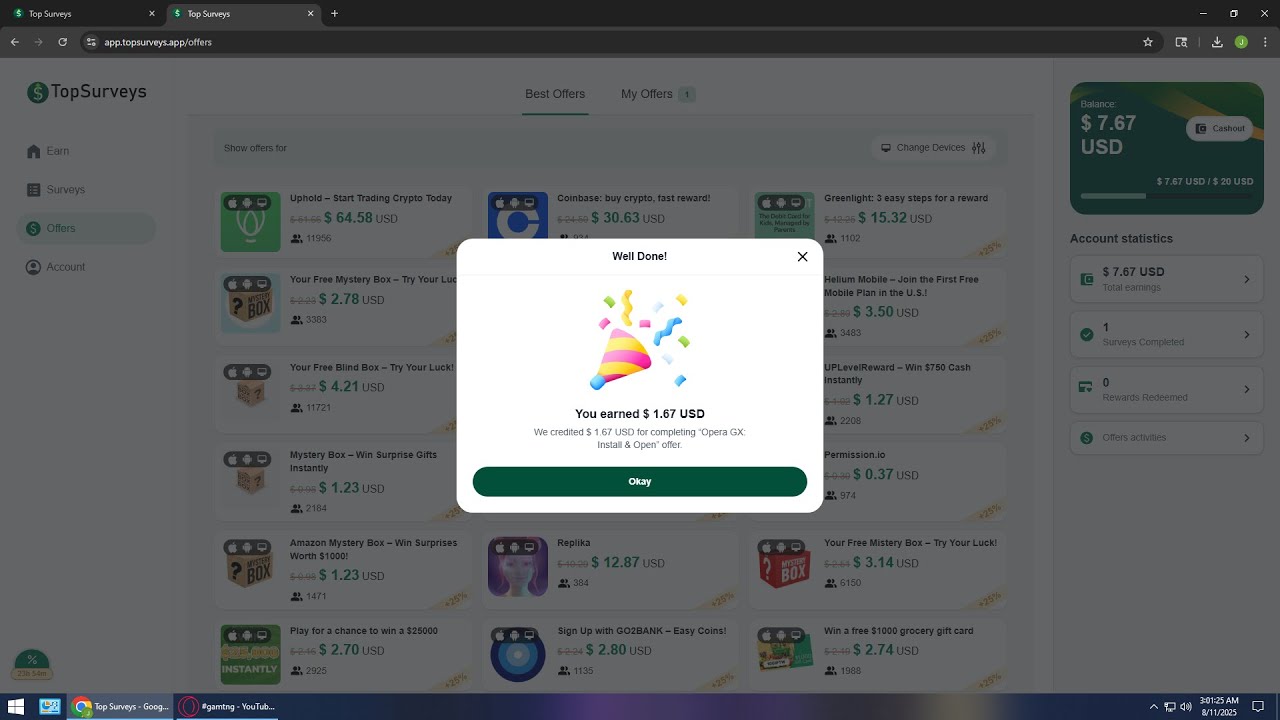 Top Survey Account Open & Review | survey offer wall completed | Bangla Tutorial | New Survey Video