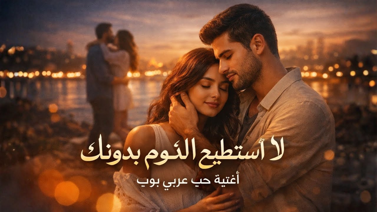 لا أستطيع النوم بدونك | أغنية حب عربي بوب بروح مصرية | Romantic Arabic Pop Song