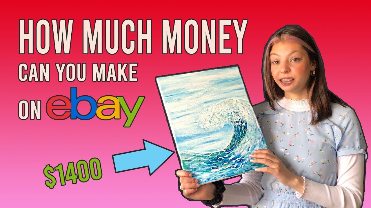 I sold my art on EBAY as an amateur and this is how much I made...