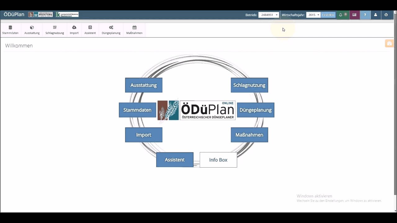 ÖDüPlan-Online#1: Erste Schritte