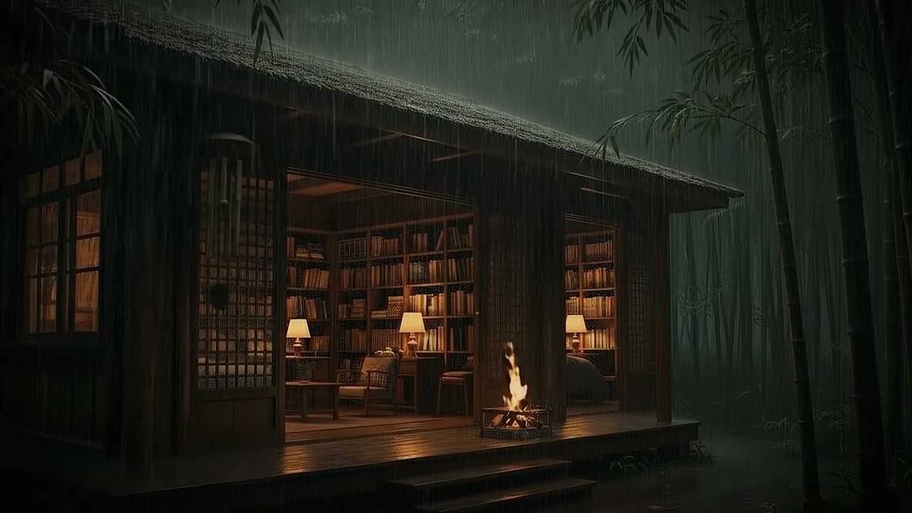 Peaceful Forest Rain Ambience 🌧️ Natural Rain Sounds to Help You Sleep Deeply and Relax All Night