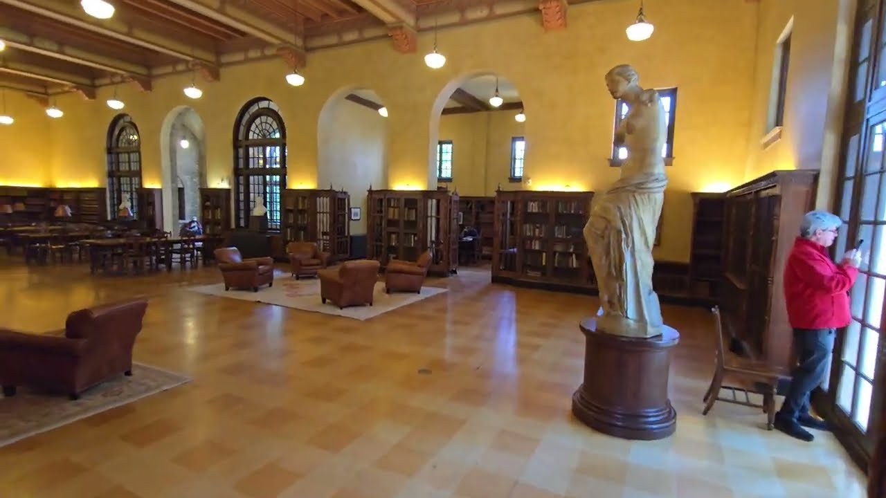 Inside The Houston Public Library, Julia Ideson Building