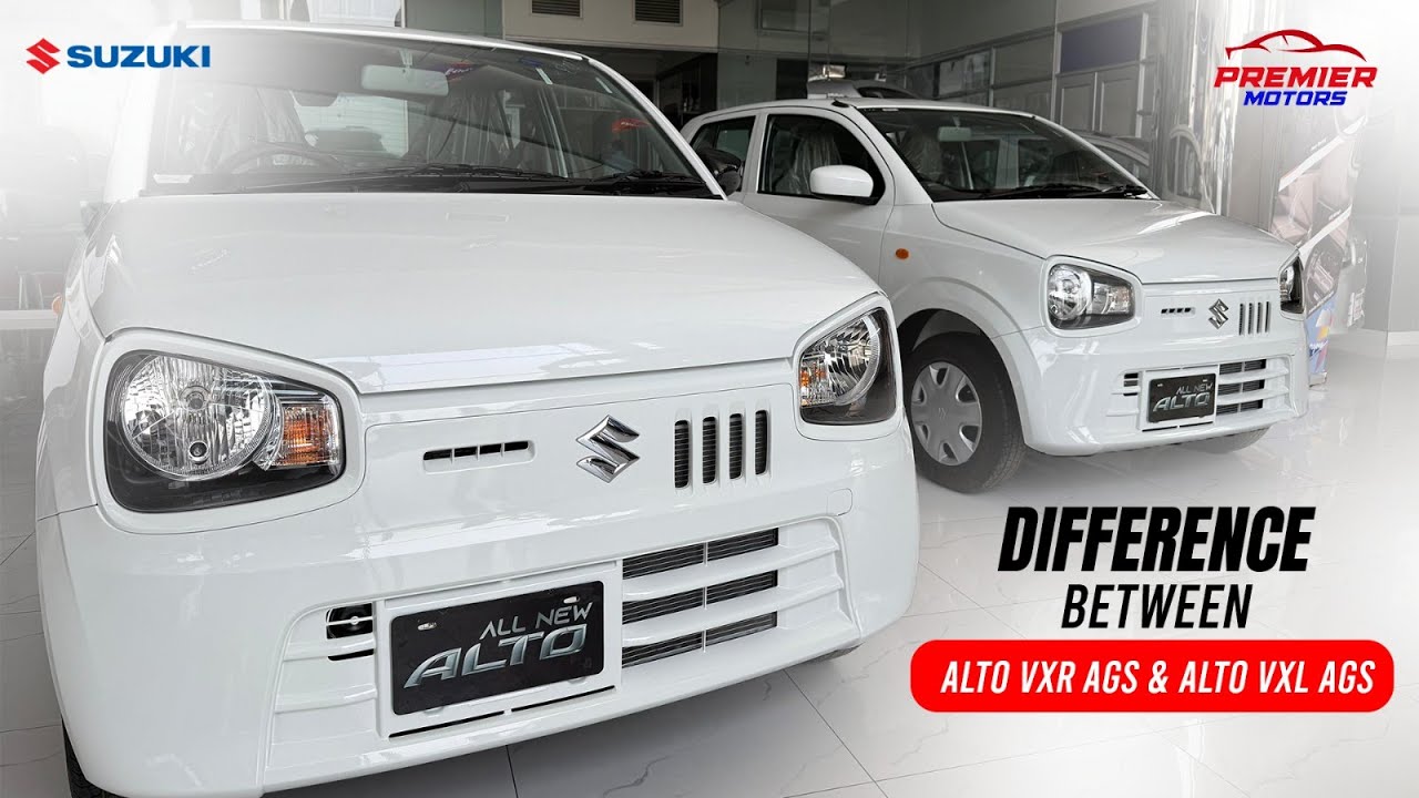 Suzuki Alto VXL vs VXR: A Detailed Comparison | Premier Motors