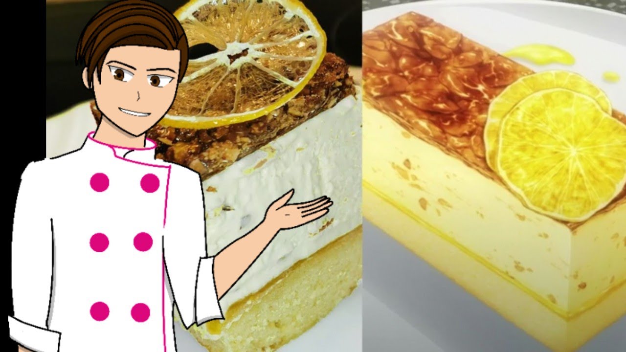 How to make 4 Layered Semifreddo I DIY I Food wars shokugeki no soma I aldini vs mimasaka