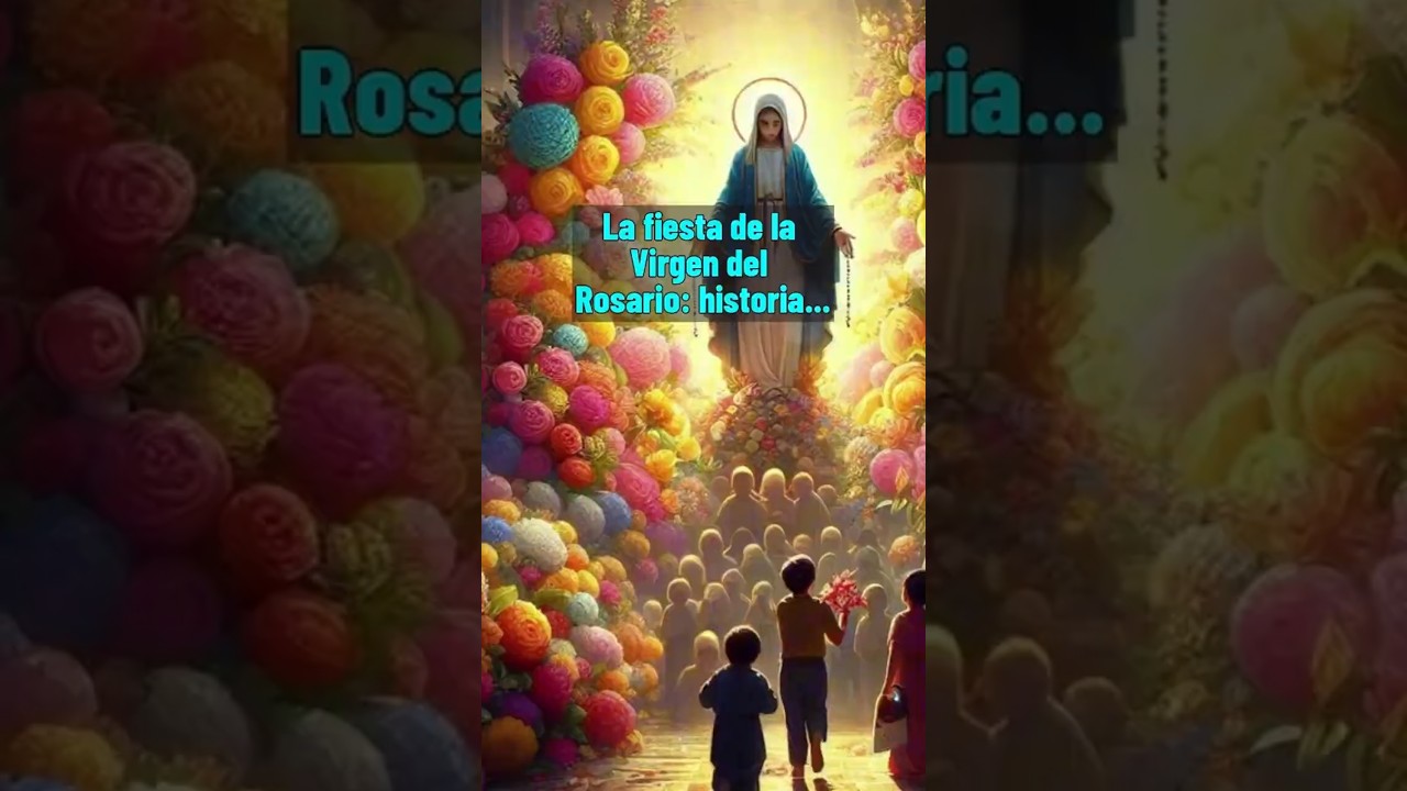 ✨ La fiesta de la Virgen del Rosario historia🌹#Fe #Milagros #Esperanza