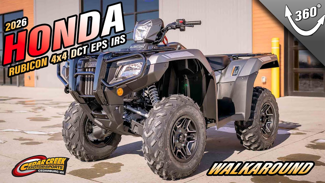 Walkaround | 2026 Honda&reg; FourTrax Foreman Rubicon 4x4 Automatic DCT EPS Deluxe
