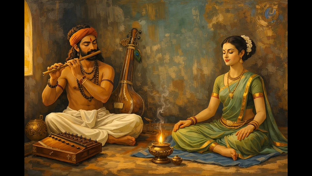 Deep Focus Study Music | Santoor & Tanpura Relaxation  Peaceful Instrumental Music for Concentration