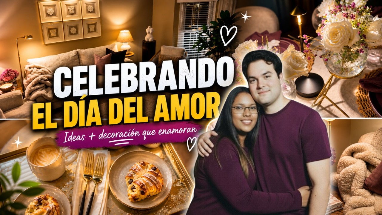 ¡Decoramos la Casa para San Valentín! 🌹 + Tarta de Manzana en Forma de Corazón.❤️