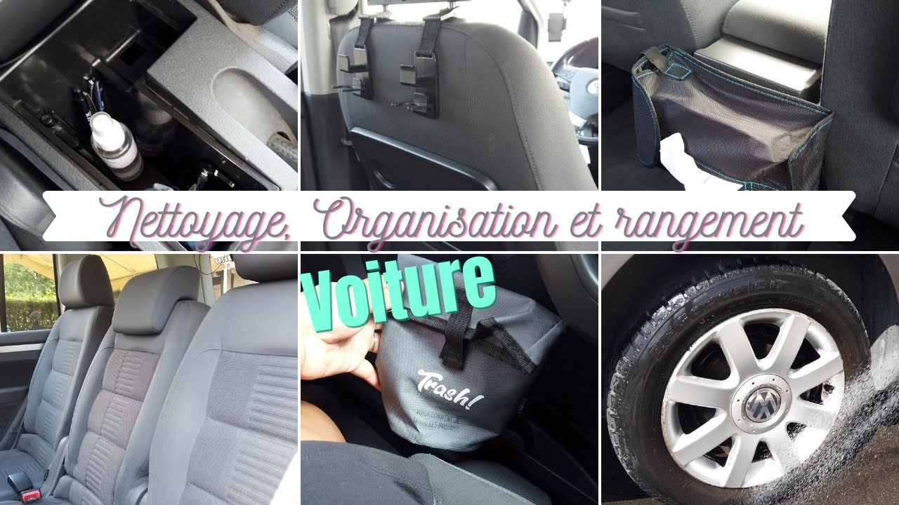 Nettoyage, Organisation, Rangement Voiture Familiale