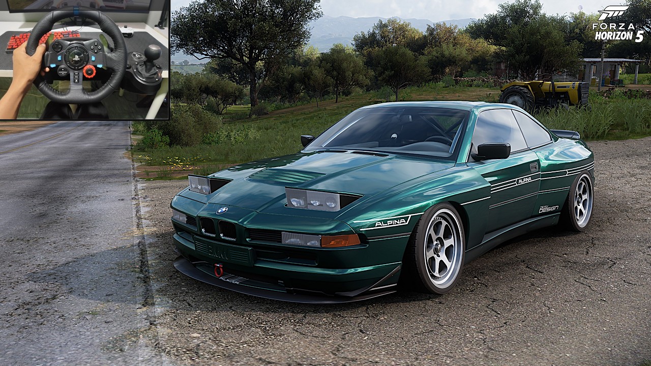 1270HP BMW 850CSI 1995 - Forza Horizon 5 Logitech G29 Steering wheel