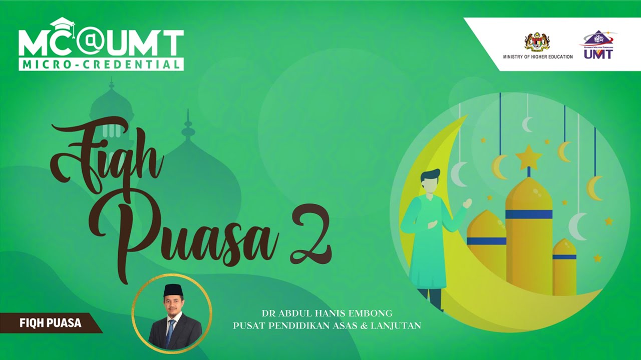 FIQH IBADAT : KULIAH 4 (FIQH PUASA 2: ISU-ISU SEMASA KETIKA PUASA)
