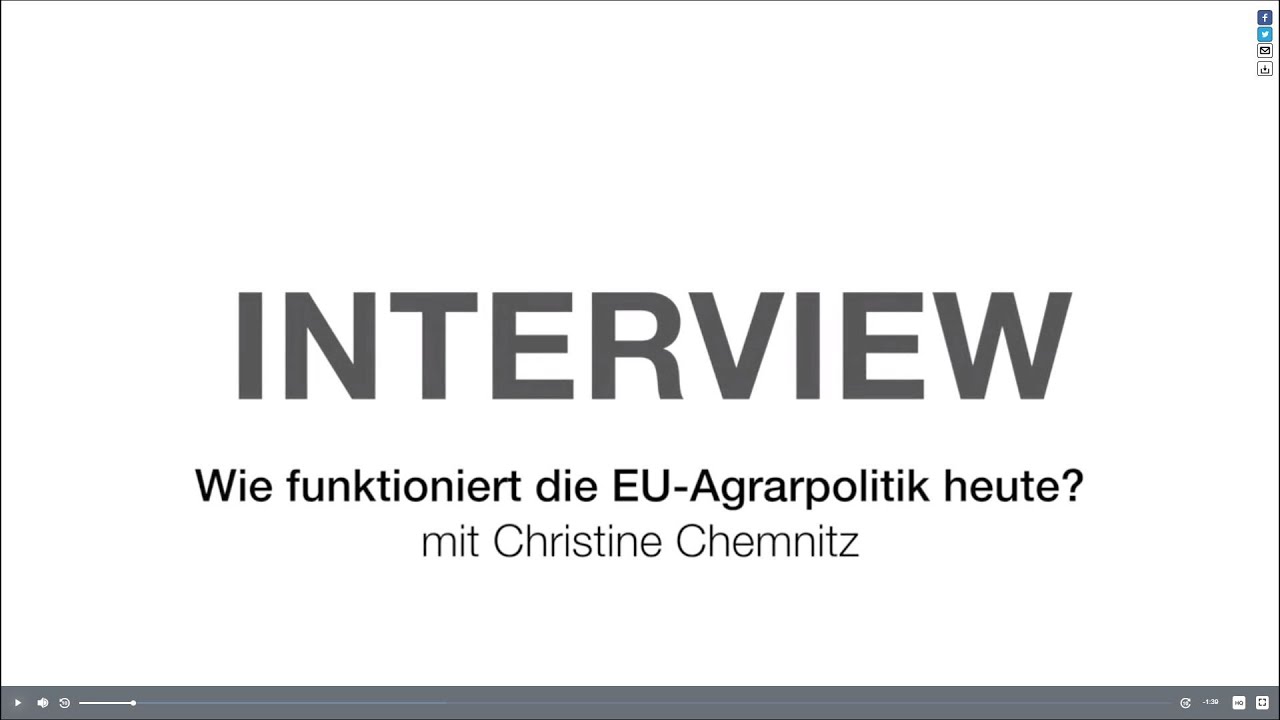 Wie funktioniert die EU-Agrarpolitik heute?