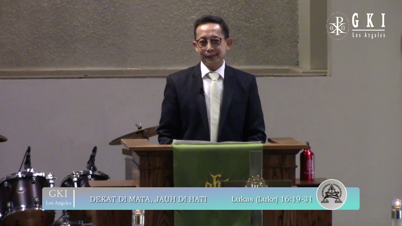 Pdt. Pipi Agus Dhali - DEKAT DI MATA, JAUH DI HATI, 25 September 2022
