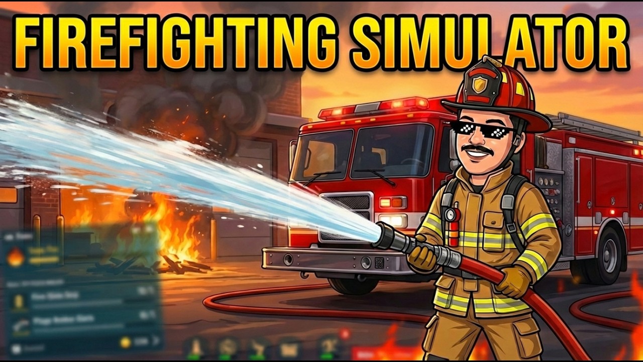 Main Jhukega Nahi... Par Aag Bujhayega! 🚒!! FireFighting Simulator !! #firefighter