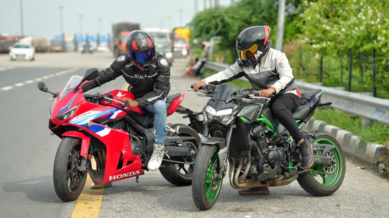 2025 CBR650R VS Z900 RACE | 1ST on YouTube🔥