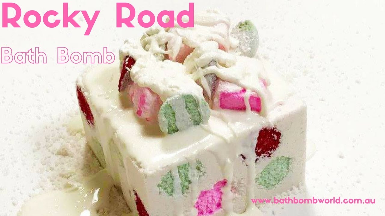 Rocky Road Bath Bomb Tutorial And Demo