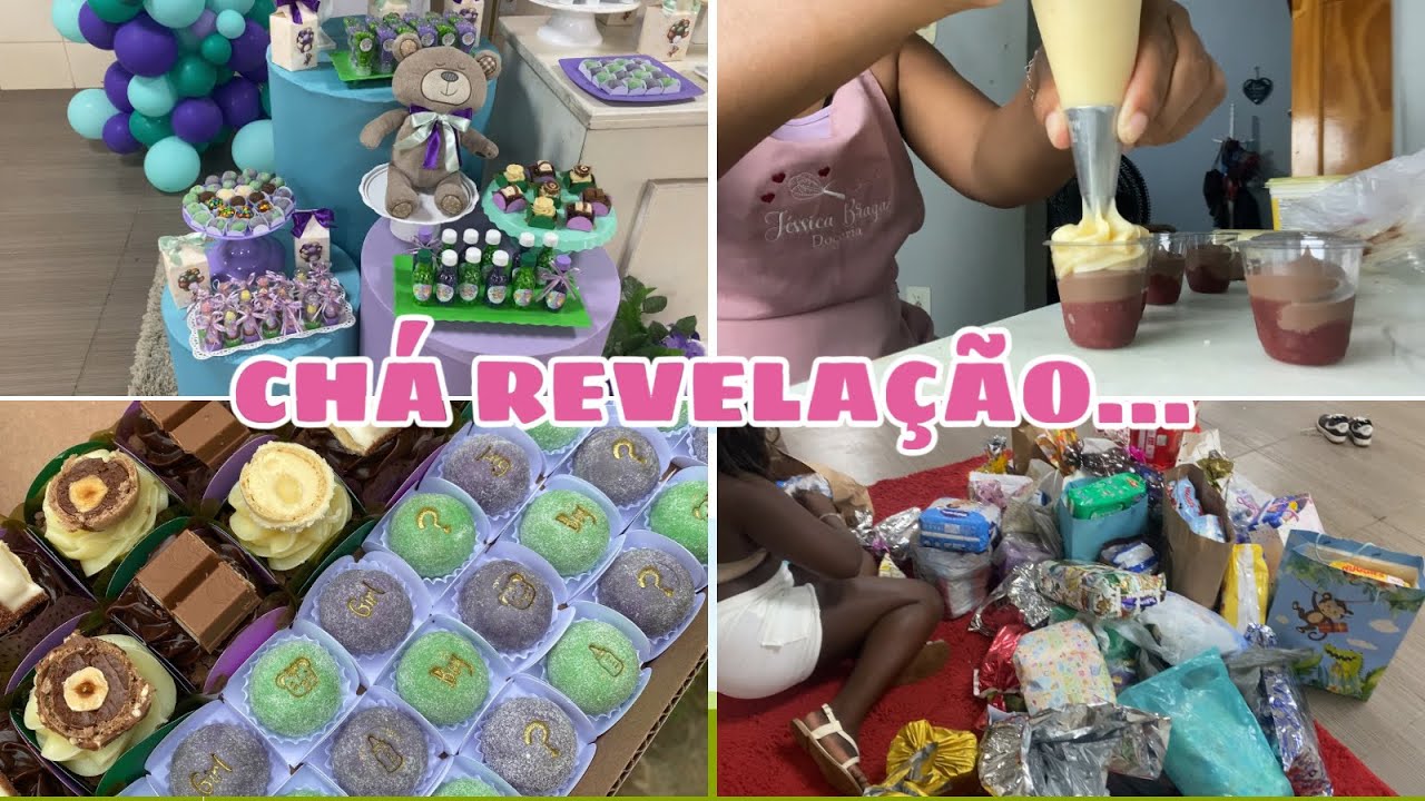 PREPARATIVOS DO CHÁ REVELAÇÃO | MENINO OU MENINA???  | Jéssica Braga