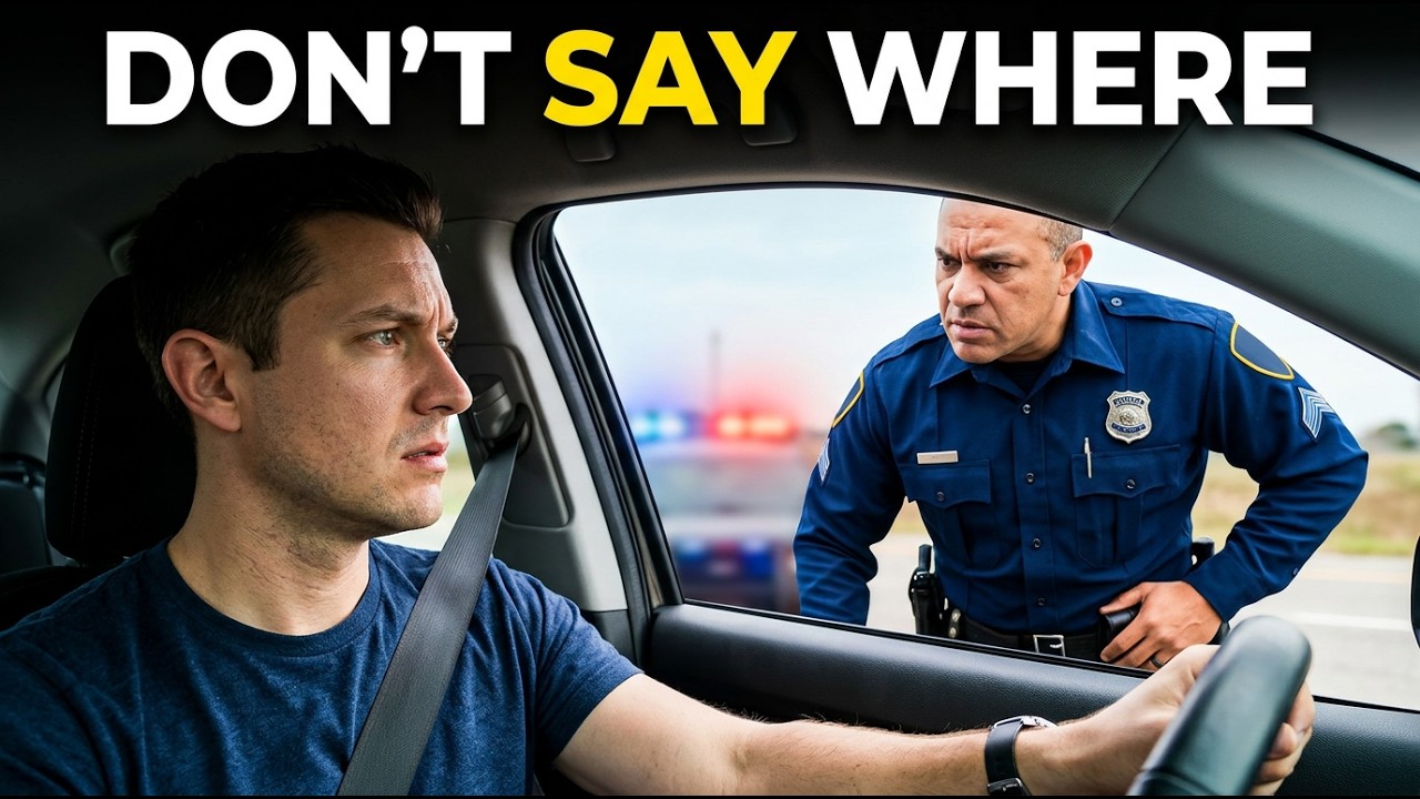 What to Say When a Cop Asks &ldquo;Where Are You Coming From?&rdquo; (4 Legal Lines That Matter