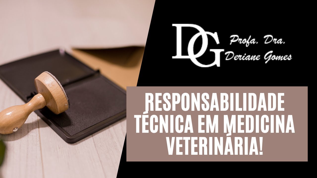 085. Responsabilidade Técnica em Medicina Veterinária!