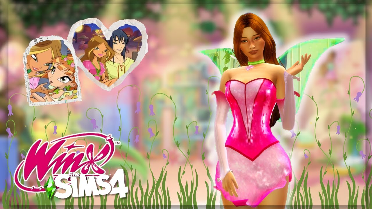 Hacemos a FLORA de LAS WINX CLUB 🌷💗 | Los Sims 4 - Speed Sims