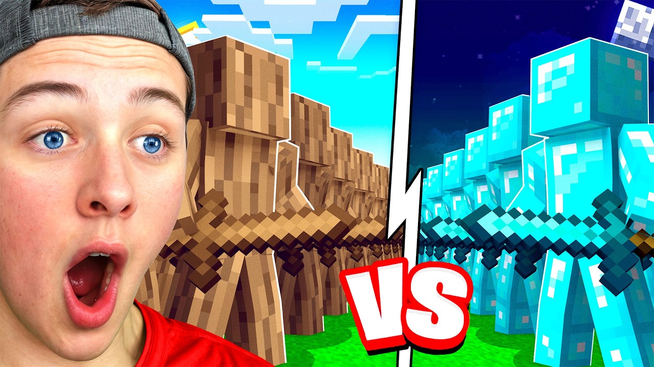 Реакция на PVP CIVILIZATION в Minecraft