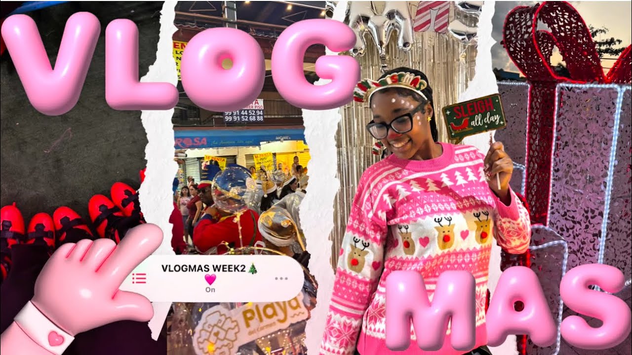 VLOGMAS WEEK 2 🎁 || Sismas, Parade, and Ice Skating❄️🤍|| LIFESTYLEOFGRACIE