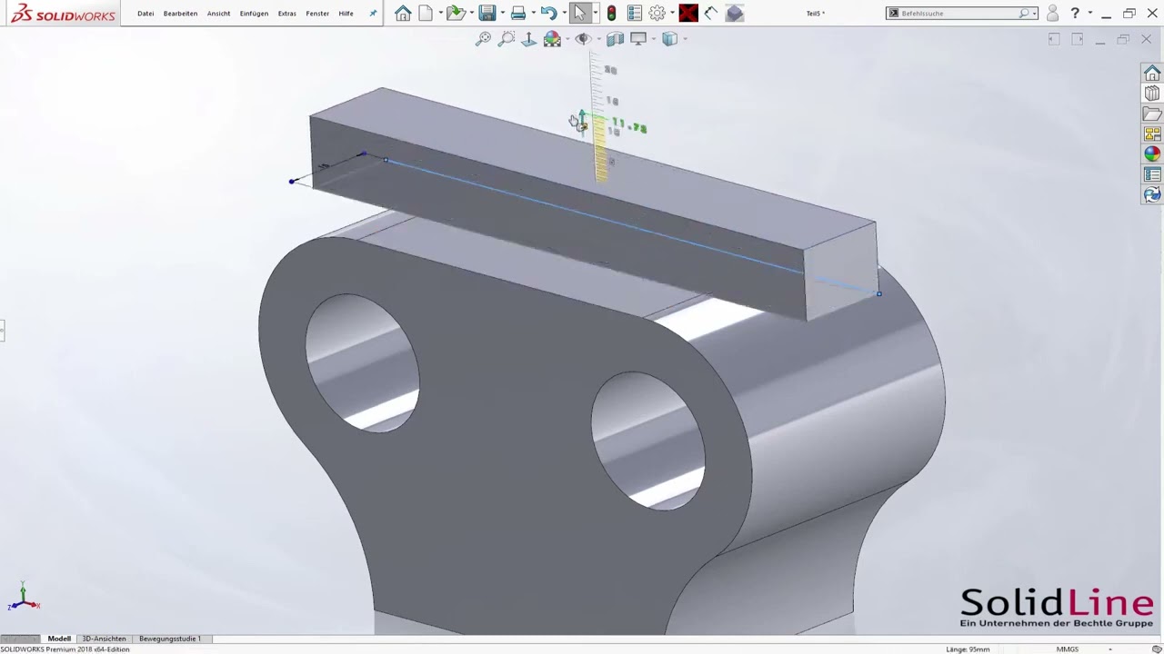 Einf&uuml;hrung in SOLIDWORKS 3D CAD &ndash; Vorteile und Funktionen