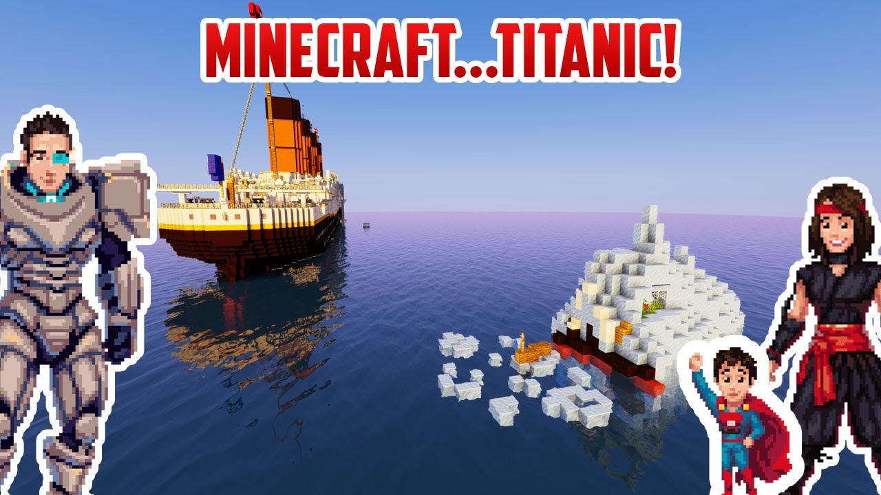 Minecraft: ESCAPING THE TITANIC!